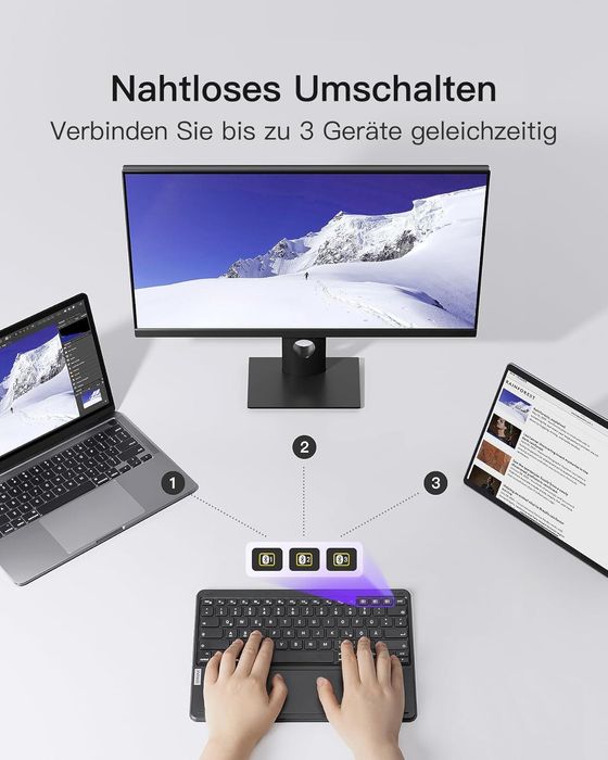 Klawiatura do tabletu Inateck z touchpadem KB01103