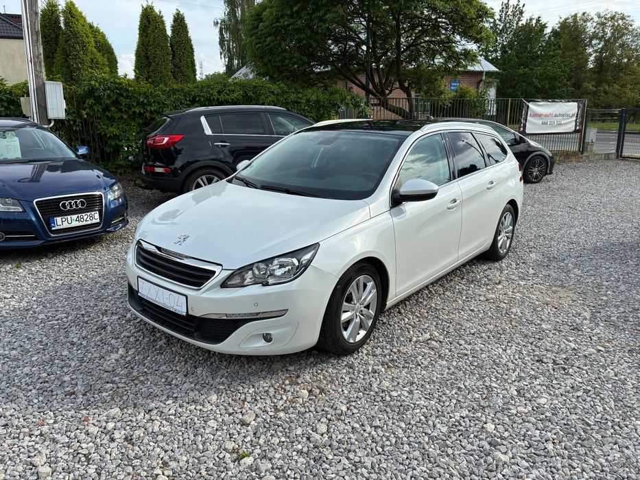 Peugeot 308 1,6 HDI serwis panorama zarejestrowany