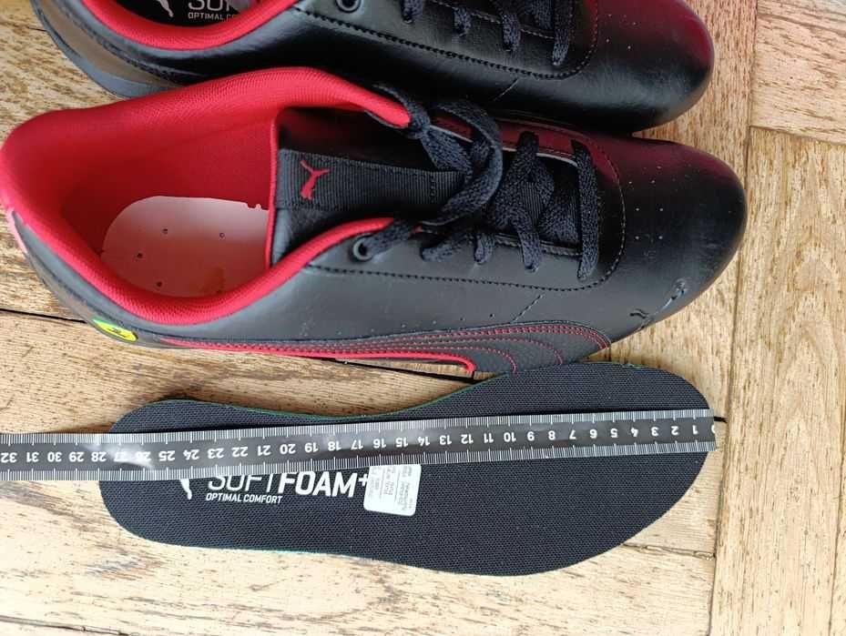 Puma Ferrari Buty Męskie Czarne Motorsport  rozmiar 10 44,5 11 29cm