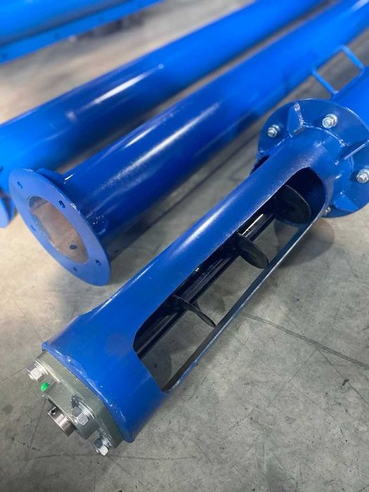 Шнековый погрузчик. Гвинтовий конвеєр. Шнек 133х12 м, протруйник