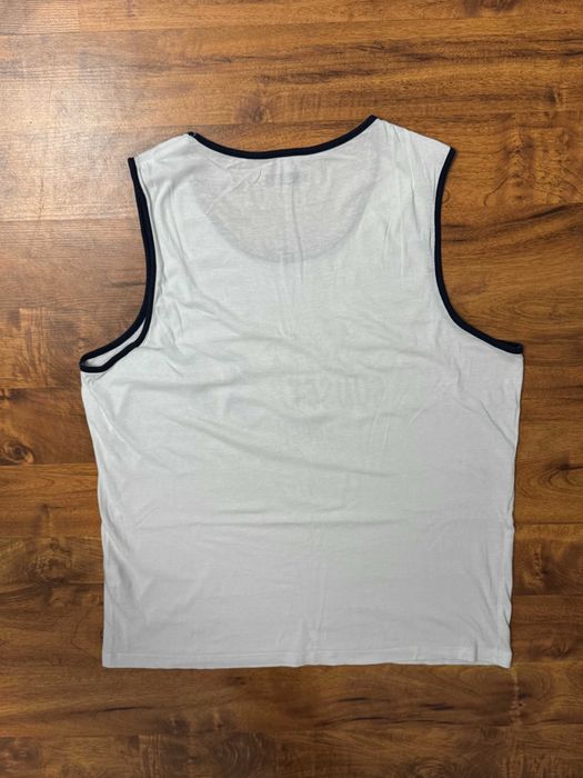 Bawełniany tank top biały bezrękawnik podkoszulka In Extenso L