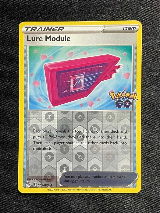 Carta Pokémon GO Lure Module 67/78