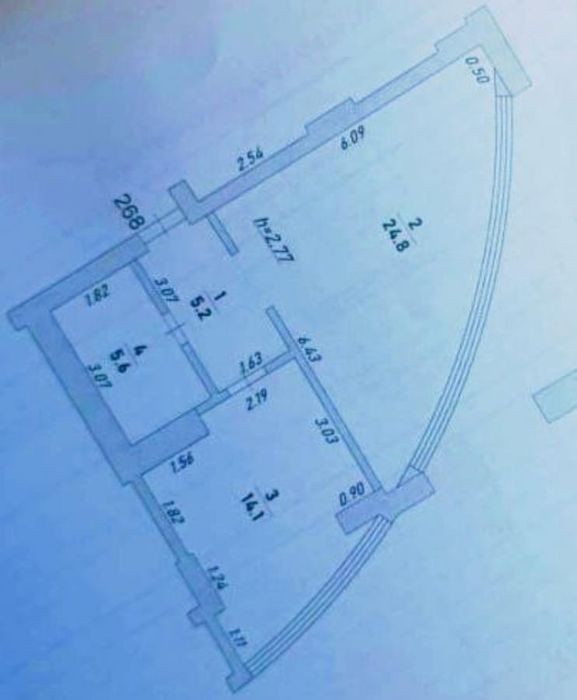 Продам здану однокімнатну квартиру з частковим ремонтом, газове опалення, будинок заселений ЄОСЕЛЯ ВАУЧЕР