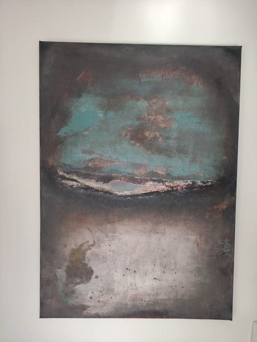 Telas abstratas tinta acrilica