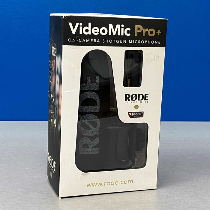 RODE VideoMic Pro+ | SELADO | 3 ANOS DE GARANTIA