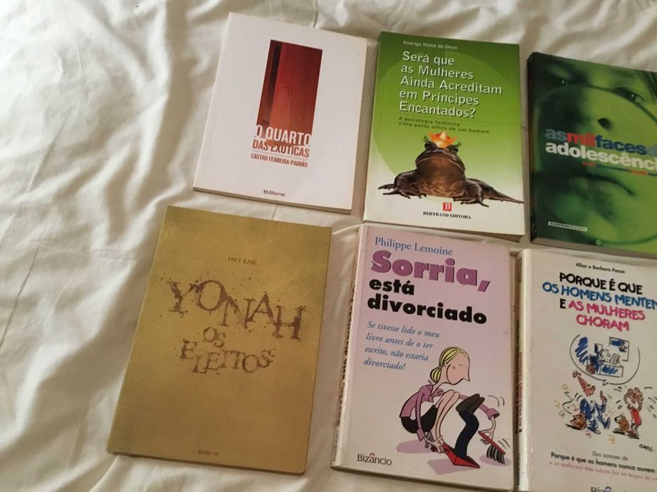 Livros variados - romances