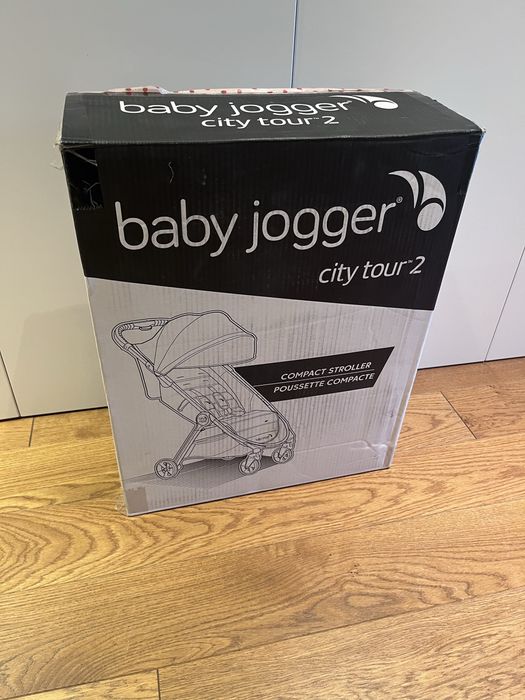 Wózek Baby Jogger City Tour 2 szary + torba + folia + wkładka