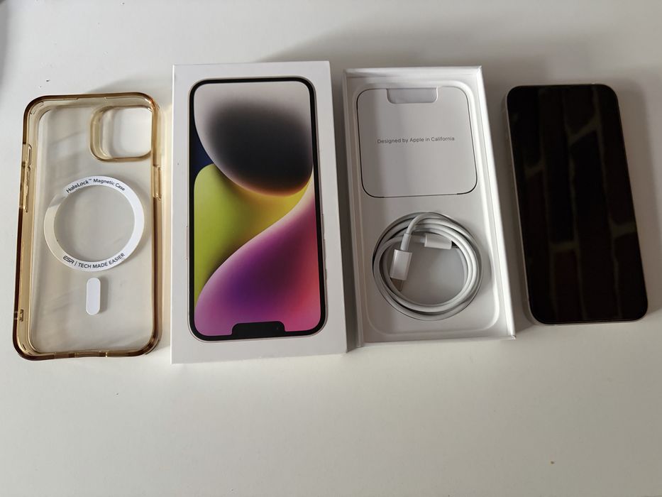 iPhone 14 128GB biały stan idealny