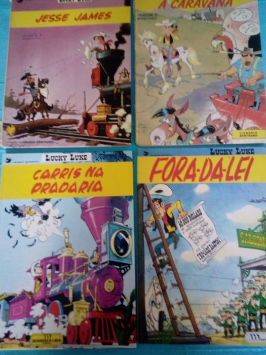 Oportunidade Livros "Lucky Luke" Lote/Conjunto