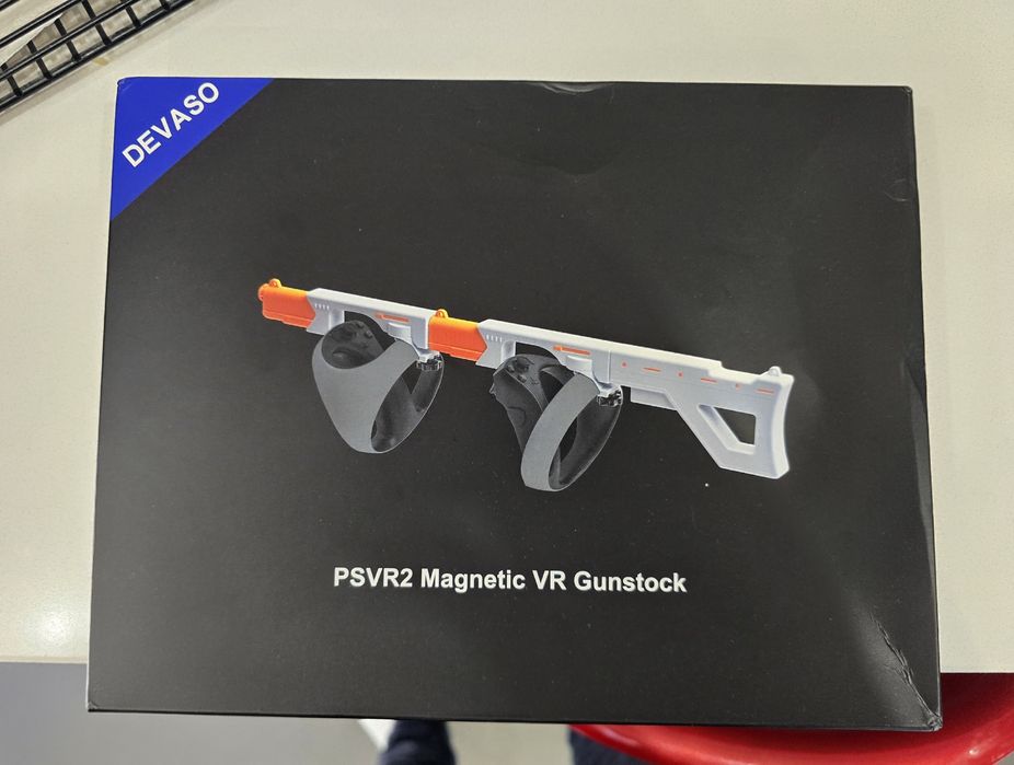 Gunstock Magnética DEVASO para PSVR2 – Suporte VR Rifle / FPS
