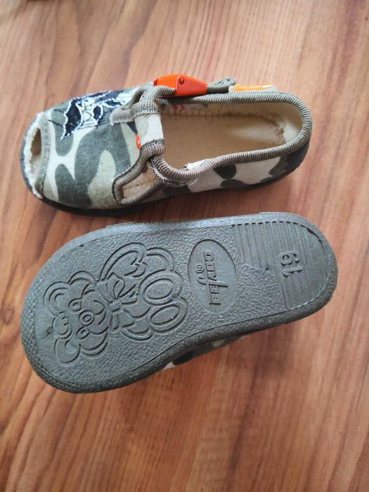 Kapcie befado dla chlopca rozmiar 19 wkładka 12.5cm