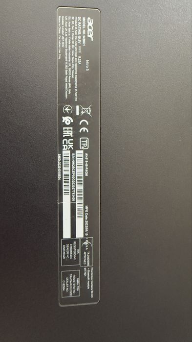 ігровий ноутбук Acer Nitro 5 (Ryzen 7 / RTX 3060 6GB / 32 GB RAM / 1.4 TB SSD)