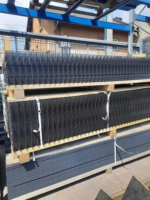 Panel ogrodzeniowy Fi 4 3D H1230 ZN+RAL 7016 antracyt