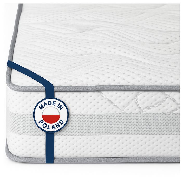 PROMOCJA -10% Materac piankowy 140x200 H3 23cm 7-strefowy komfortowy