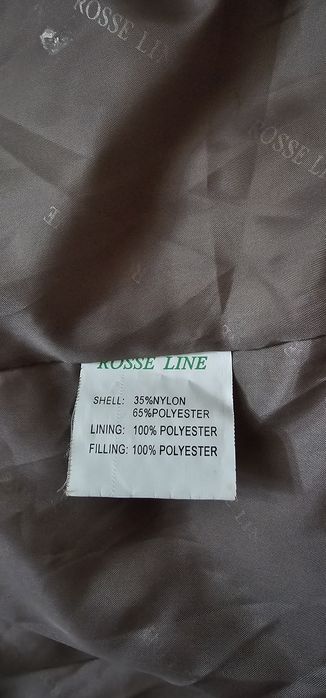 Włoska kurtka unikat Vintage ocieplana taliowana M-L premium khaki