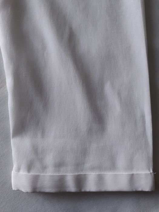 Biała bluzka damska, rękaw 3/4