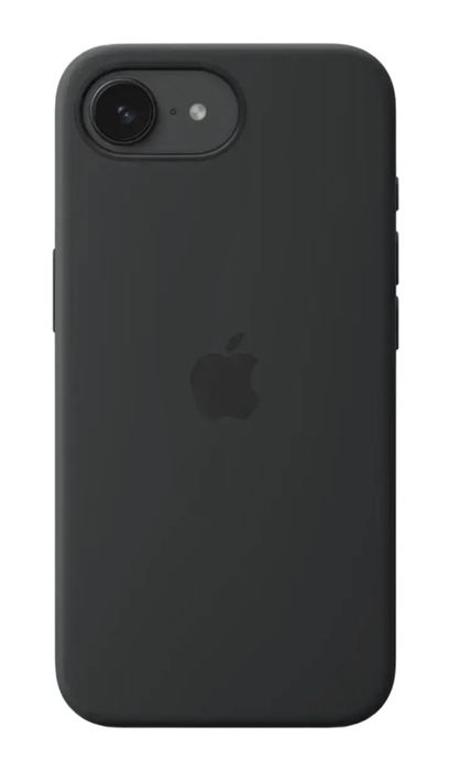 Чохол для iPhone 16е Silicone Case ОРИГІНАЛ ЧОРНИЙ
