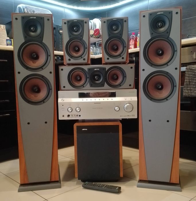 Kino Domowe Sony Kolumny Jamo Subwoofer Aktywny