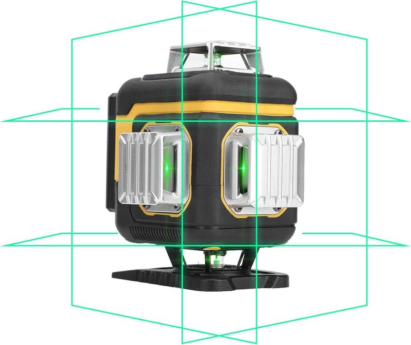 16-liniowy laser krzyżowy, automatyczna poziomica