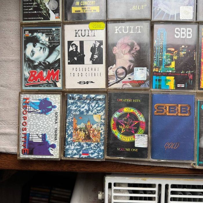 Kasety Audio Kolekcja Kult, SBB i inne 23 szt