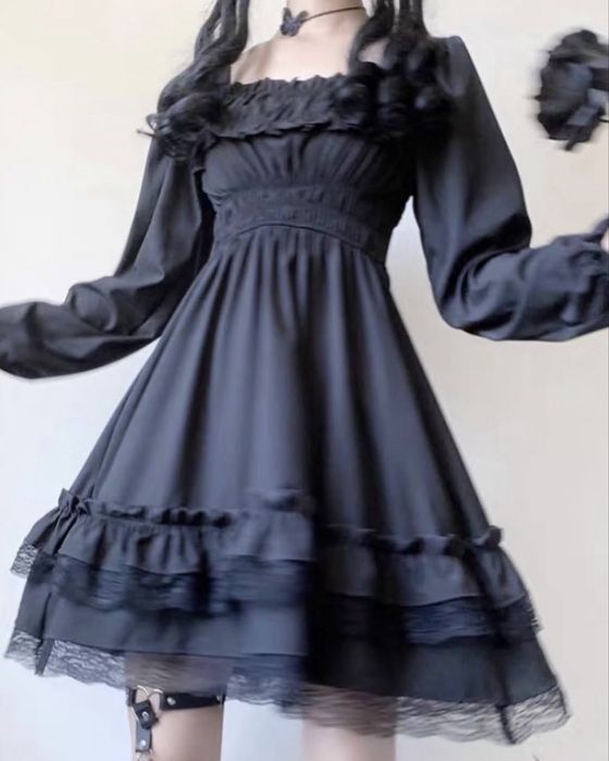 готическая лолита платье