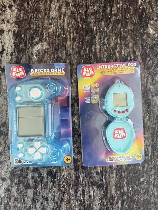 Zestaw EleFun Bricks Game + Interactive Egg nowe