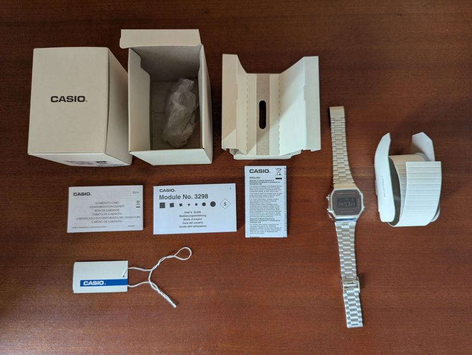 Relógio Casio A168WEM-1EF