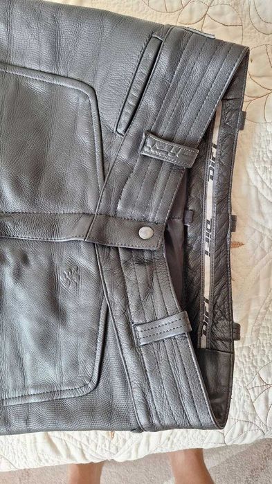 Шкіряні Мотоштани  Difi, Байкерські штани, жіночі. Розмір S