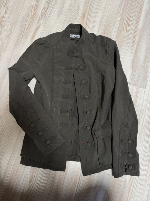 issey miyake винтаж японская 90х годов наполеон стиль куртка