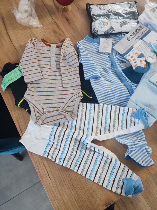 Wyprawka dla chłopca 62-74nowe