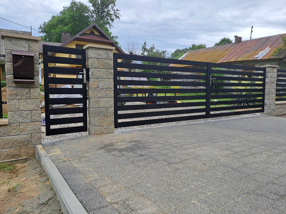 Ogrodzenia. Wykonanie i Montaż ogrodzeń. Bram. Furtek.