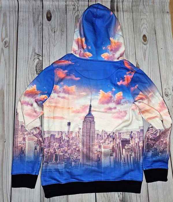 Bluza z kapturem 3D L manhattan