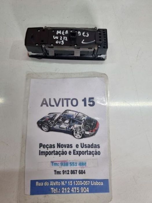 comando de vidros Mercedes W212  2015