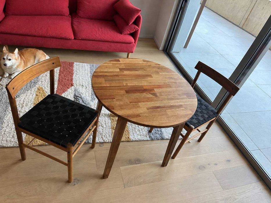 Mesa e duas cadeiras NACKANÄS ikea