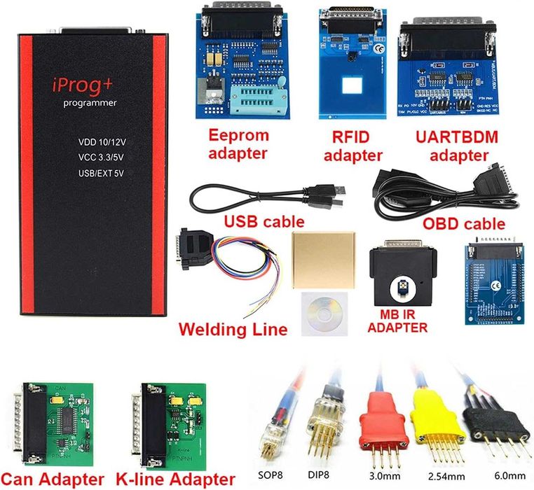 11 ADAPTER IPROG+ Iprog Pro Programmer V87