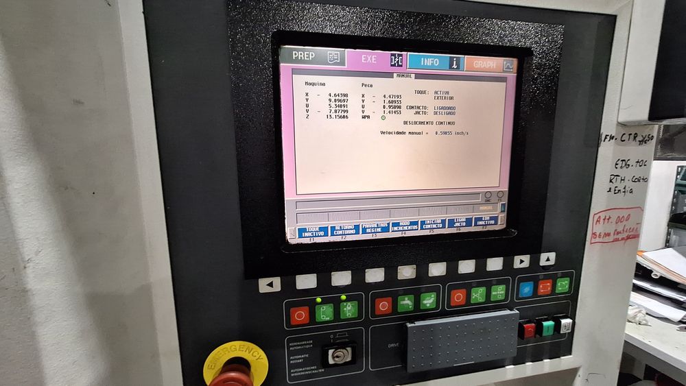 EDM Charmiles Robofil 510 Erosão de fio