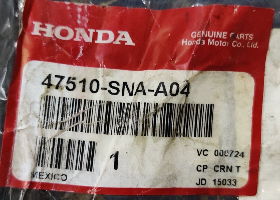 Трос ручного тормоза Honda оригинал