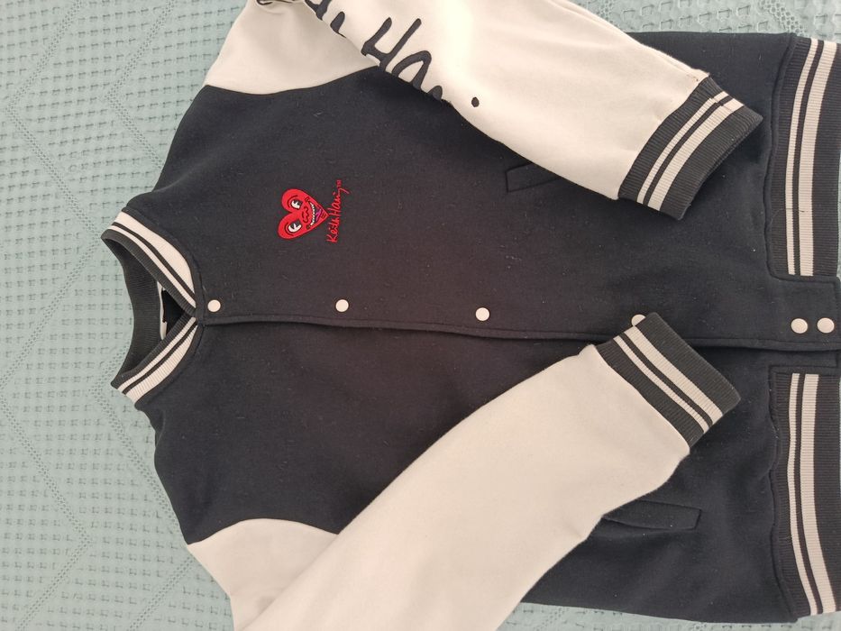 Кофта Бомбер на флісі.