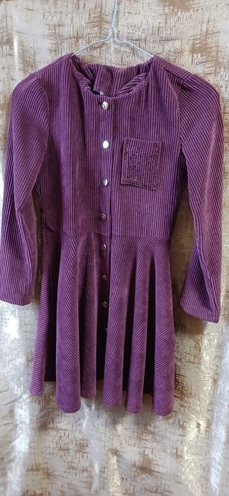 Плаття ошатне вельветове