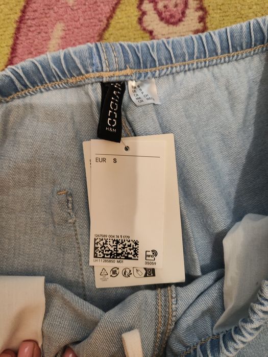 Широкі штани джинси H&M S