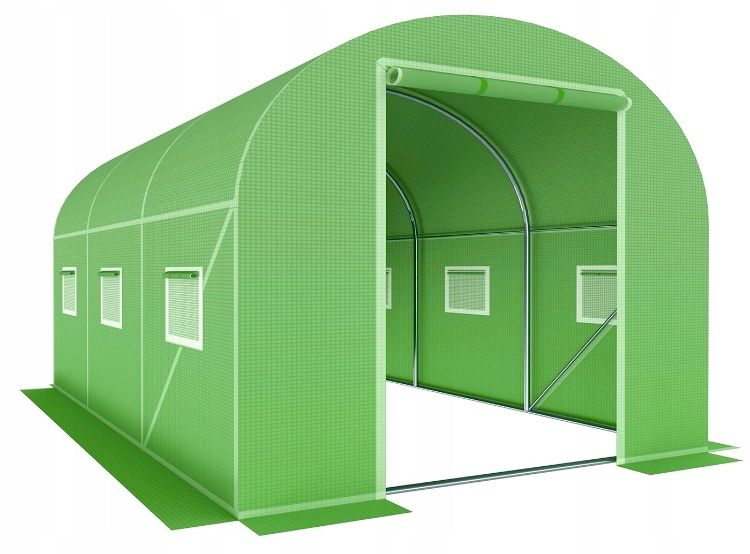 Zestaw Namiot Tunel Ogrodowy Foliowy 10m2  4x2,5m Do Ogrodu *okazja*