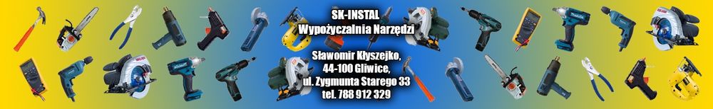 Wypożyczalnia narzędzi. Gliwice