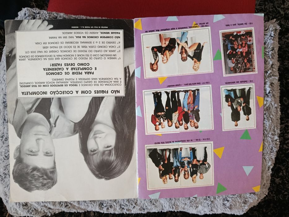 Caderneta de Cromos ( Beverly Hills-90210 ) Completa