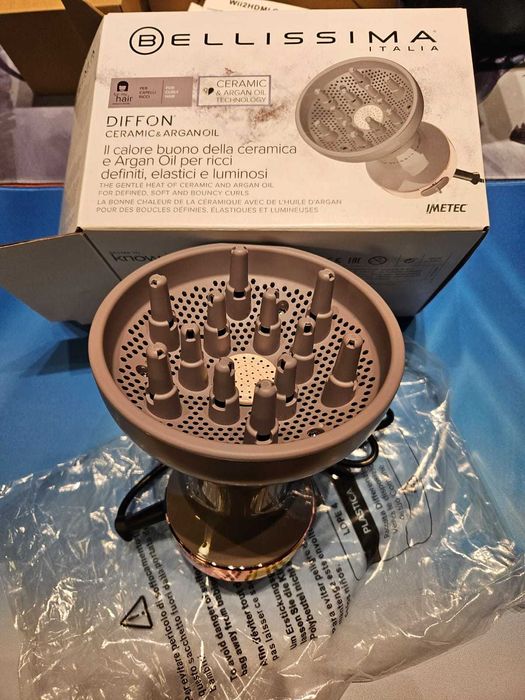 Difusor cabelo encaracolado / caracóis - Bellissima Imetec Diffon