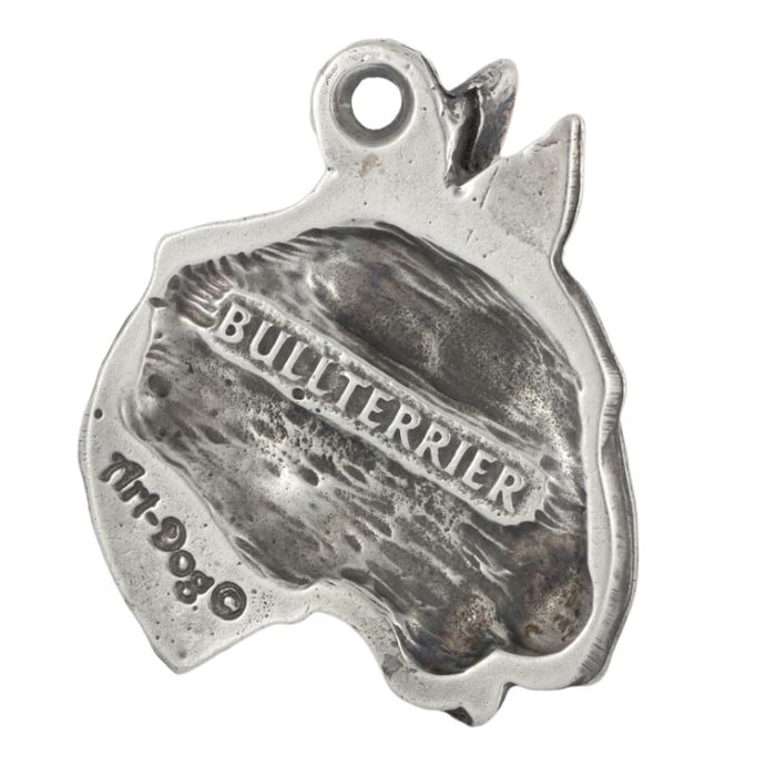 Bulterier brelok w pudełku Art-Dog