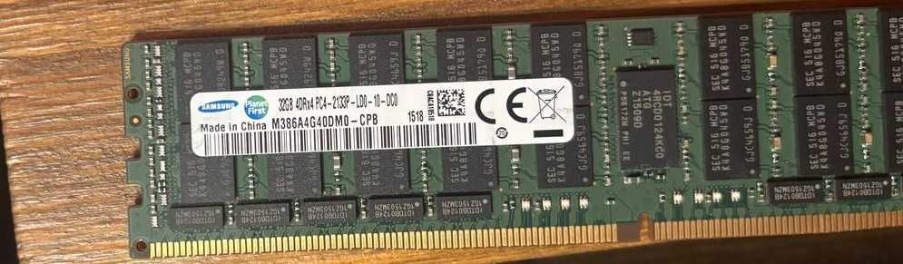 Оперативная память Samsung 32GB DDR4 ECC Registered RDIMM