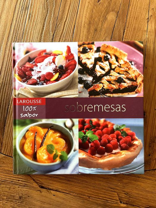 Coleção Larousse de receitas – 7 volumes temáticos em excelente estado