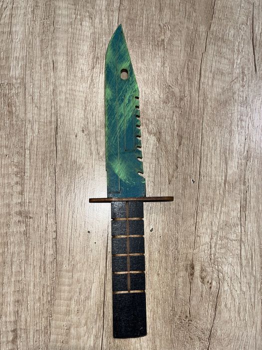 Zielony Drewniany nóż