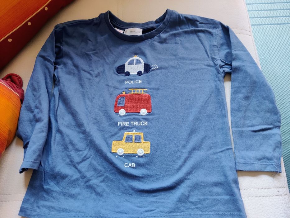 T-shirt, manga comprida, caros, Mango, 4/5 anos