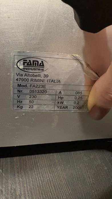 Слайсер, ломтерезка італійська ( проф. )